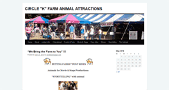 Desktop Screenshot of circlekfarmct.com